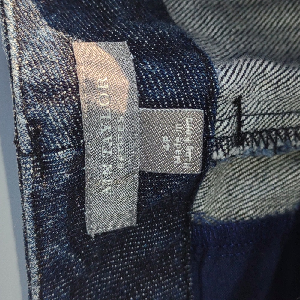 ANN TAYLOR PETITE Dressy Jeans pants [4 P Size]
